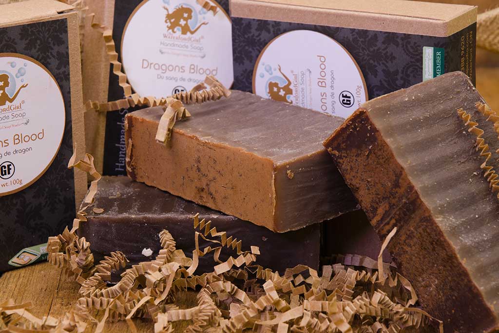 Dragon’s Blood handmade soap by TheWaterfordGirl